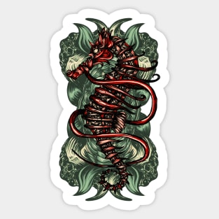 Seahorse color Sticker